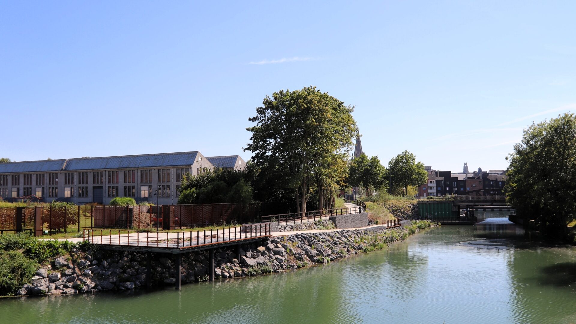 Les bords de Scarpe à Arras